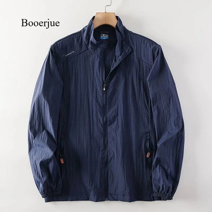 Men Sunscreen Windbreaker Jacket