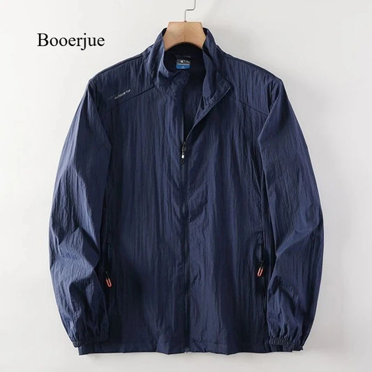 Men Sunscreen Windbreaker Jacket
