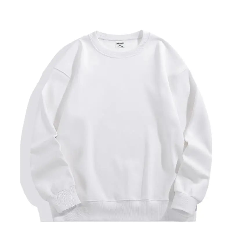 500GSM Heavy Weight Fashion Men'S Hoodies New Autumn Winter Casual Thick Cotton Men Top Solid Color Hoodies Sweatshirt Pullover