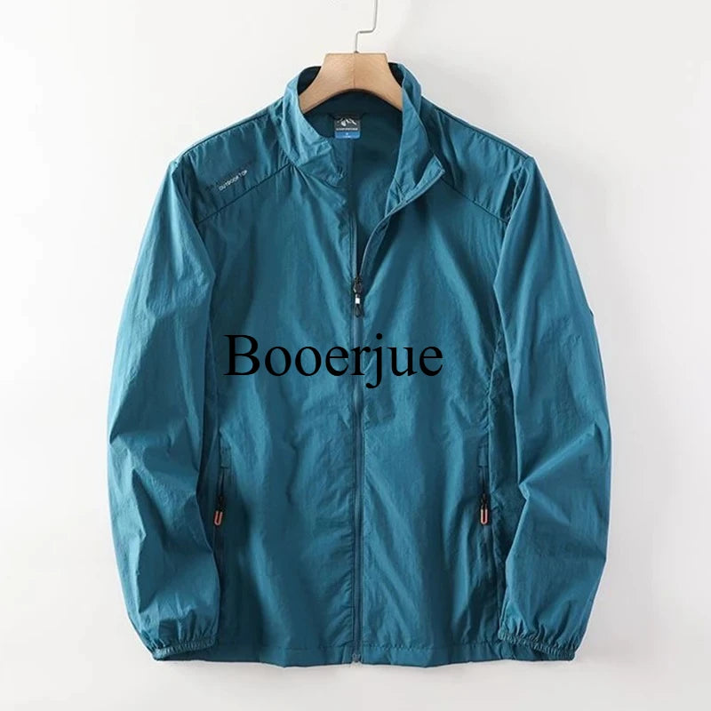 Men Sunscreen Windbreaker Jacket