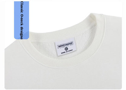 500GSM Heavy Weight Fashion Men'S Hoodies New Autumn Winter Casual Thick Cotton Men Top Solid Color Hoodies Sweatshirt Pullover