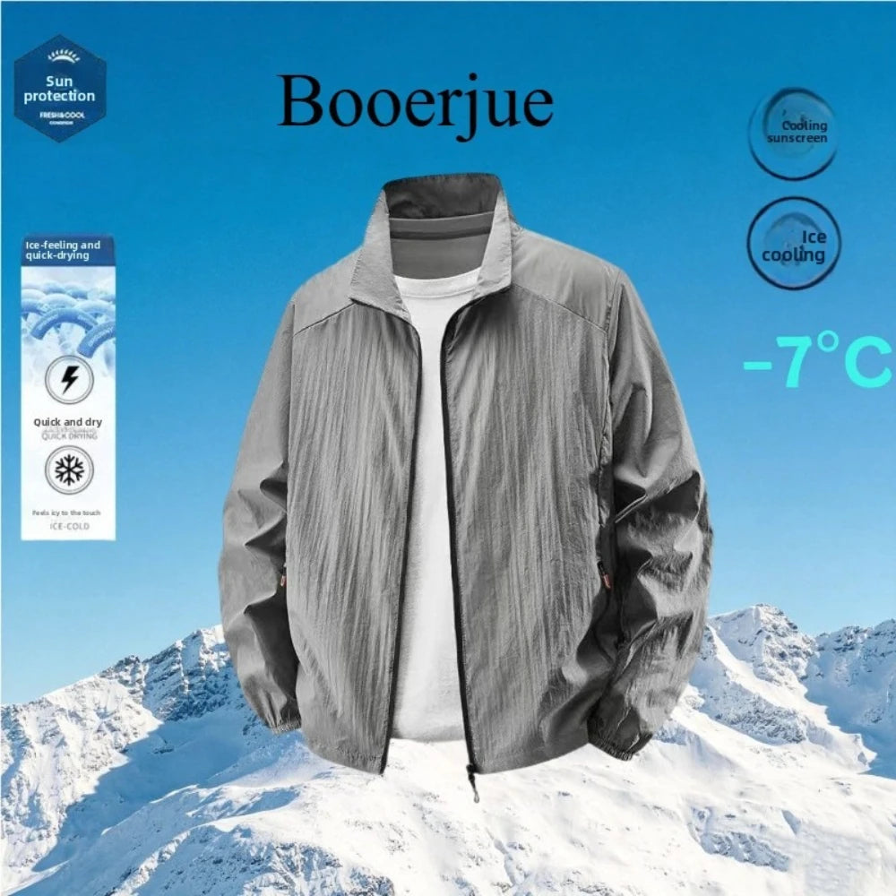Men Sunscreen Windbreaker Jacket