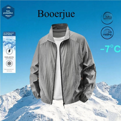 Men Sunscreen Windbreaker Jacket