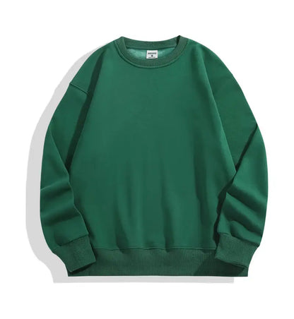 500GSM Heavy Weight Fashion Men'S Hoodies New Autumn Winter Casual Thick Cotton Men Top Solid Color Hoodies Sweatshirt Pullover