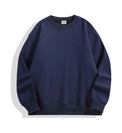 500GSM Heavy Weight Fashion Men'S Hoodies New Autumn Winter Casual Thick Cotton Men Top Solid Color Hoodies Sweatshirt Pullover