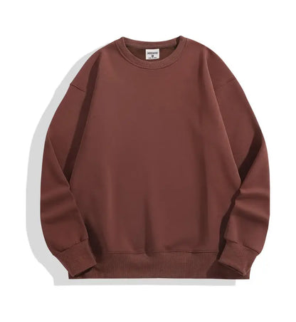 500GSM Heavy Weight Fashion Men'S Hoodies New Autumn Winter Casual Thick Cotton Men Top Solid Color Hoodies Sweatshirt Pullover