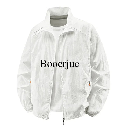 Men Sunscreen Windbreaker Jacket